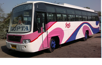 45 Seater 2x2 Push Back Non AC Indian Volvo Coach